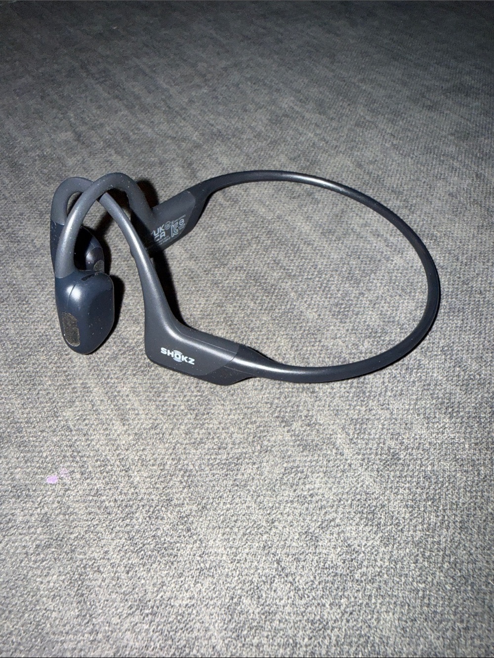 Shokz OpenEar Bone Conduction Over-Ear Headphones - Black